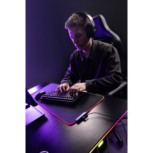 Фото - Килимок для миші ігровий Proove Gaming Offland Black (MPOF00022401)